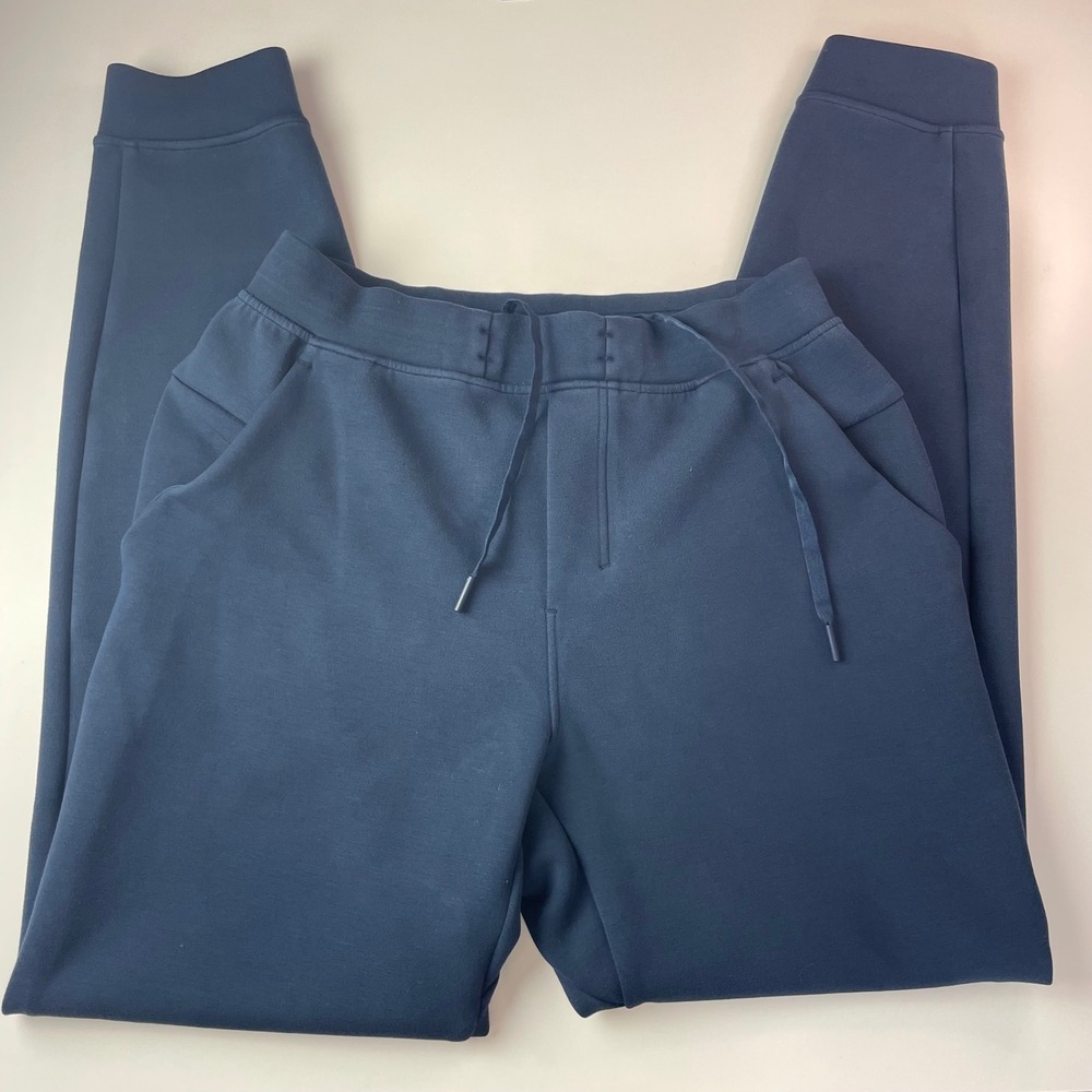 Lululemon Jogger Mens Navy Blue Recycled Modal Blend Sweatpants Size M